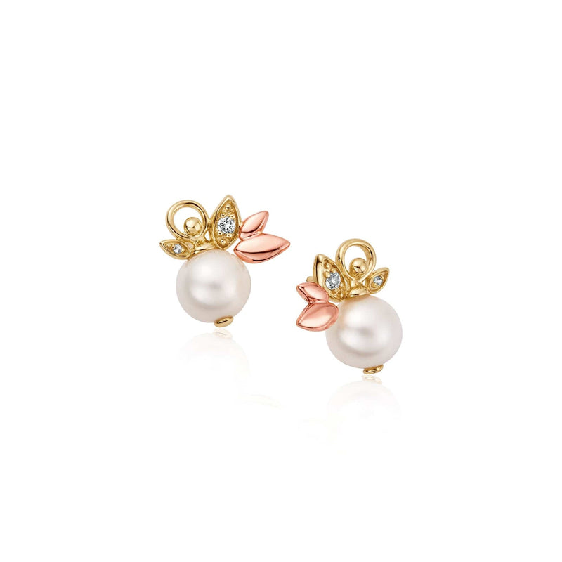 Clogau Lily of the Valley Diamond Stud Earrings