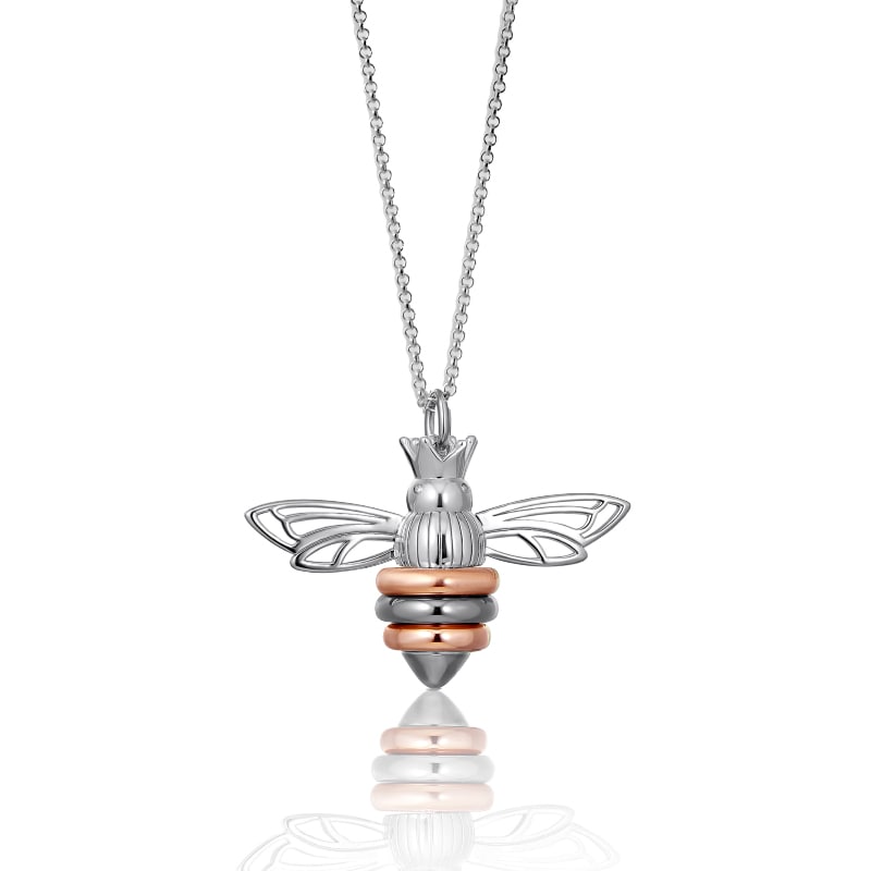 Steff Wildwood Worry Bee Pendants with chain