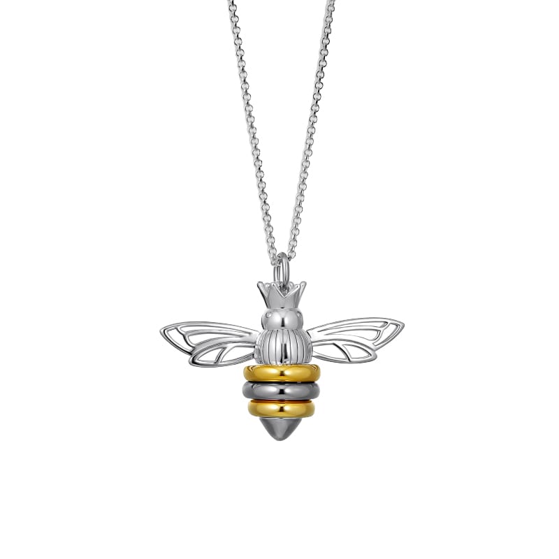 Steff Wildwood Worry Bee Pendants with chain