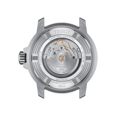 Tissot Seastar 2000 Professional Powermatic 80 46mm  Blue Dial Automatic Men's Watch