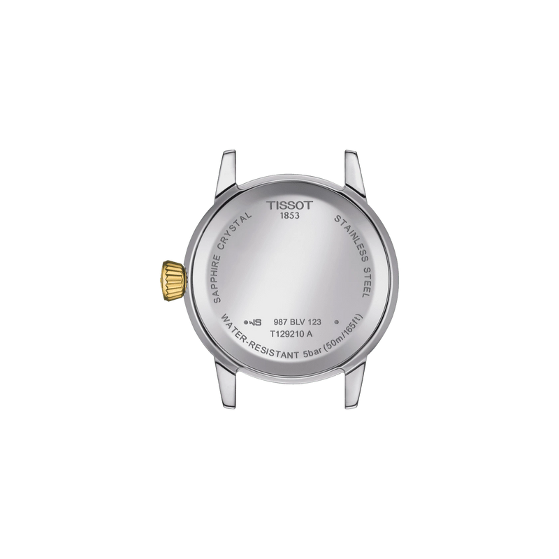 Tissot Classic Dream Lady Bi-Colour Gold Dial Watch