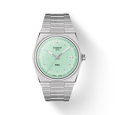 Tissot PRX 40mm Light Green Swiss Quartz Men's Watch