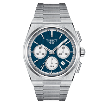 Tissot PRX Chronograph 42mm Blue Dial Automatic Men's Watch