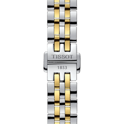 Tissot Le Locle  25.3mm Automatic Small Lady Bi-Colour Silver Dial Ladies Watch
