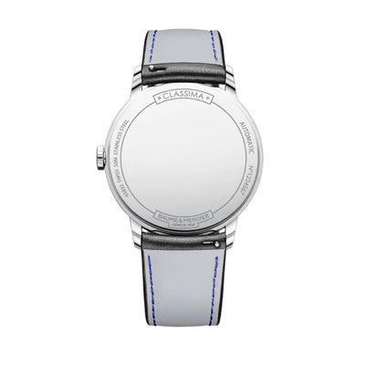 Baume & Mercier Classima 10332 42mm White Automatic Men's Watch Back - Steffans Jewellers