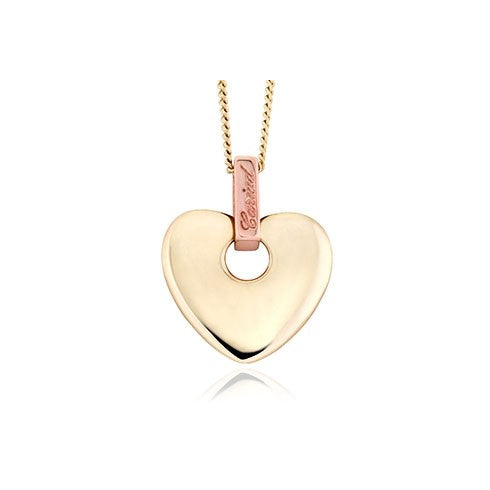 Clogau Cariad 9ct Yellow Gold Pendant Necklace