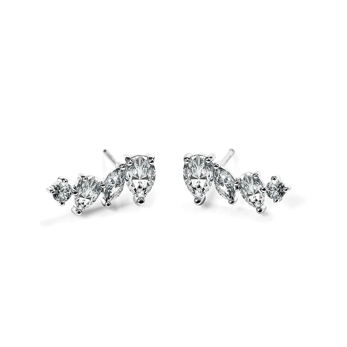 CARAT* LONDON ABIGAIL MARQUISE STUDS From Steffans Jewellers From