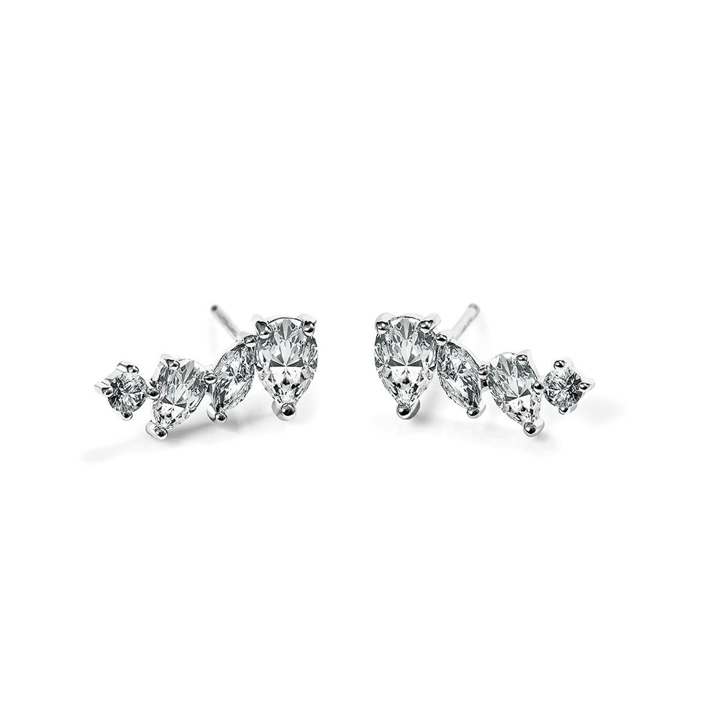 CARAT* London Abigail Marquise Stud Earrings - Steffans Jewellers