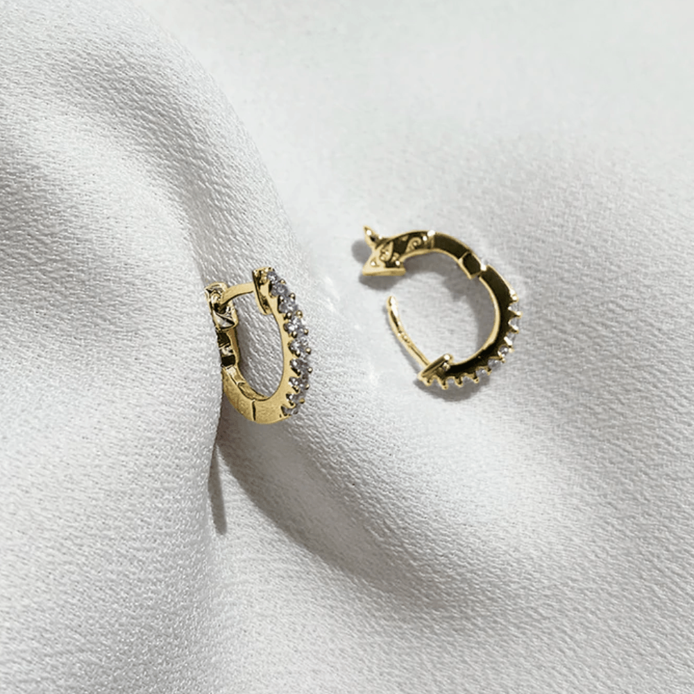 CARAT* London Baby Hoops Yellow Gold - Steffans Jewellers