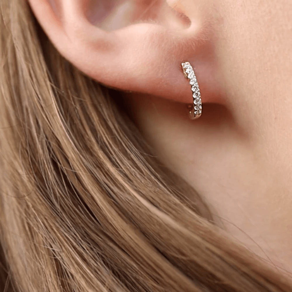 CARAT* London Baby Hoops Yellow Gold - Steffans Jewellers