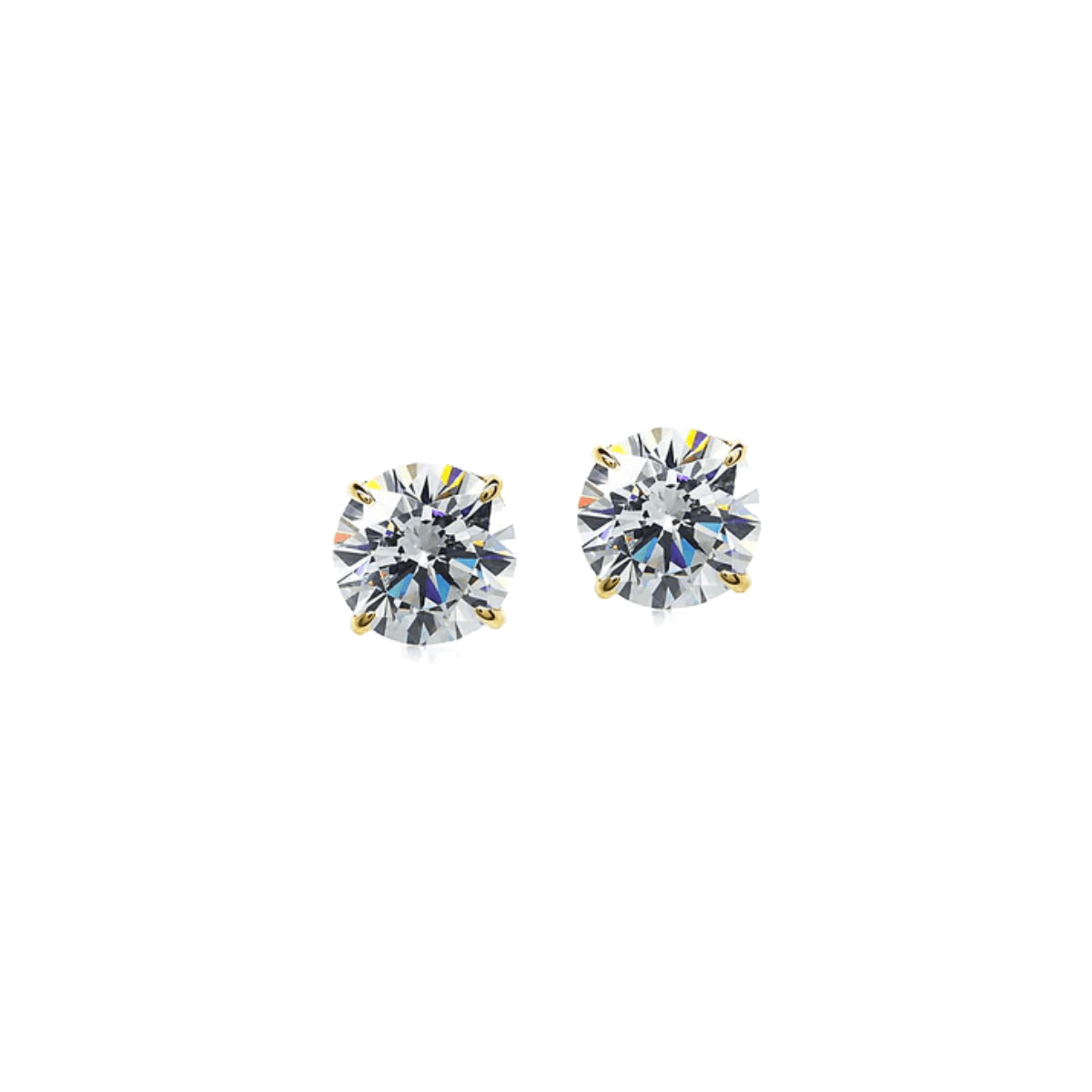 CARAT* London Eternal Four Prong 0.75ct Stud Earrings - Steffans Jewellers