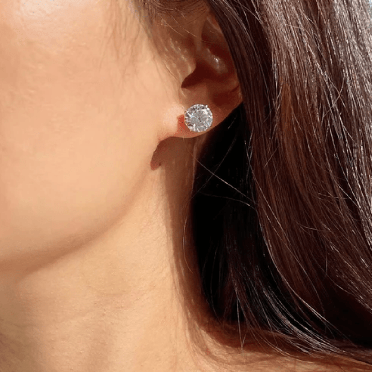 CARAT* London Eternal Four Prong 3.00ct Stud Earrings - Steffans Jewellers