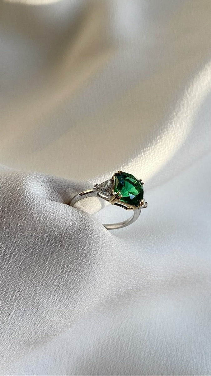 CARAT* London Leyton Flanders Green Ring - Steffans Jewellers