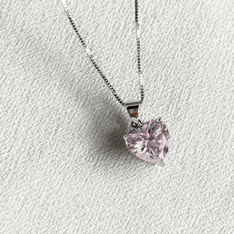 CARAT* London Pink Camden Heart Pendant Necklace - Steffans Jewellers