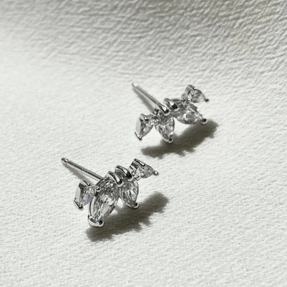 CARAT* London Sterling Silver Kira Studs - Steffans Jewellers
