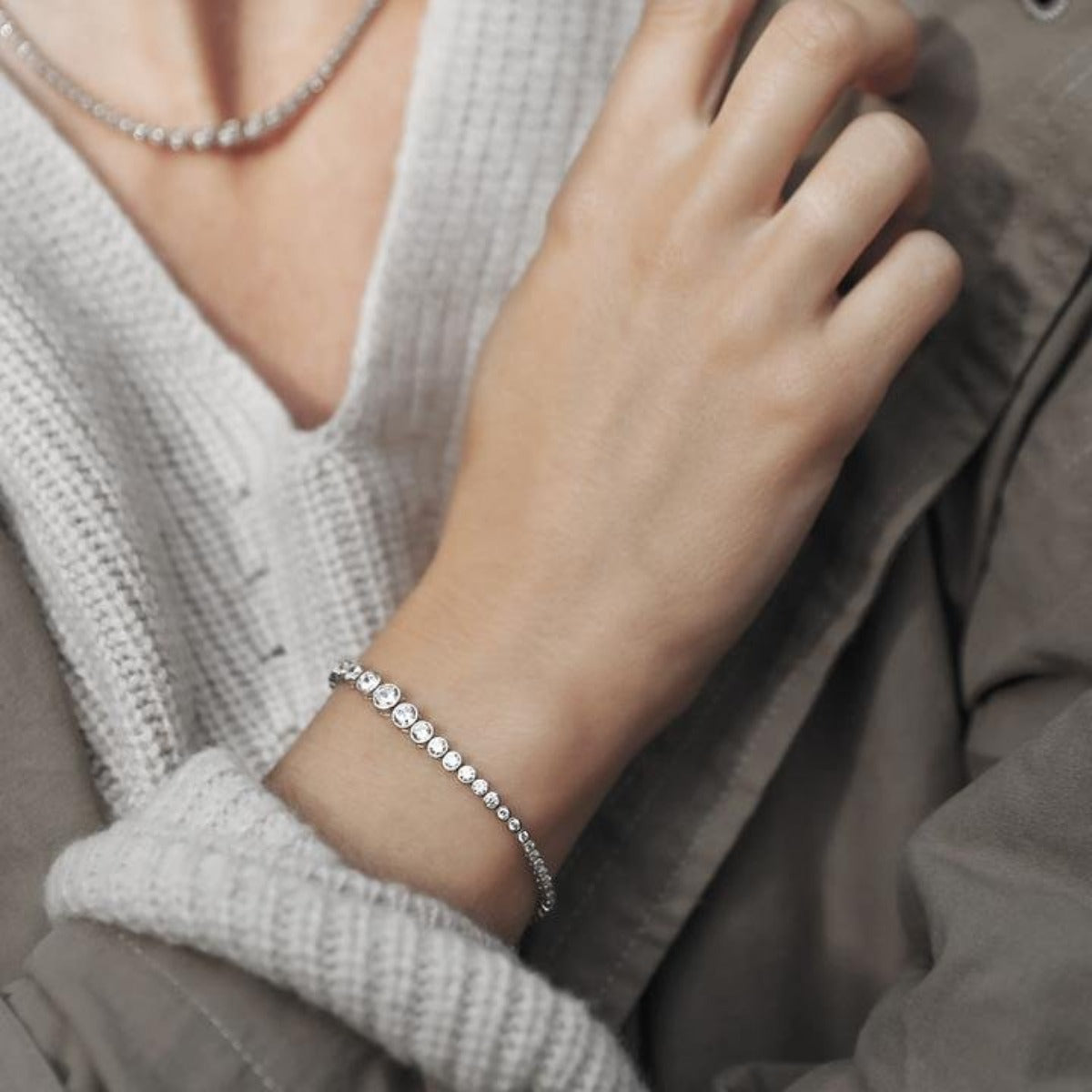 CARAT* London Sterling Silver Quentin Bracelet - Steffans Jewellers