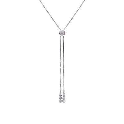 CARAT* London Sterling Silver Quentin Necklace - Steffans Jewellers