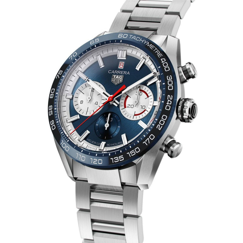TAG Heuer Carrera 160th Anniversary Limited Edition Blue 44mm Men&