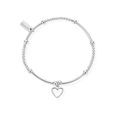 ChloBo Cute Mini Open Heart Bracelet - Steffans Jewellers