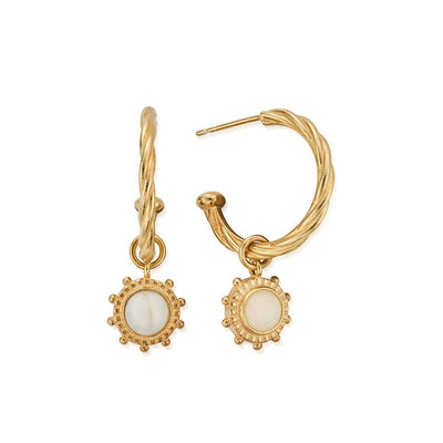 ChloBo Gold New Hope Hoop Earrings - Steffans Jewellers