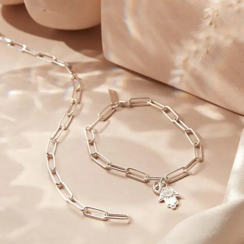 ChloBo Link Chain Protection Bracelet-Sterling Silver - Steffans Jewellers