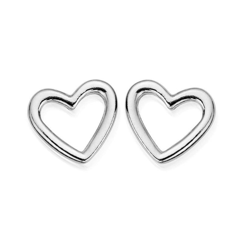 ChloBo Open Heart Stud Earrings - Steffans Jewellers