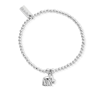 ChloBo Sterling Silver Cute Charm Elephant Bracelet - Steffans Jewellers