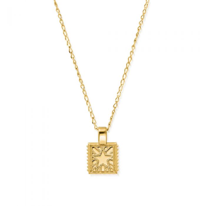 ChloBo Celestial Wonderer Yellow Gold Plated Necklace