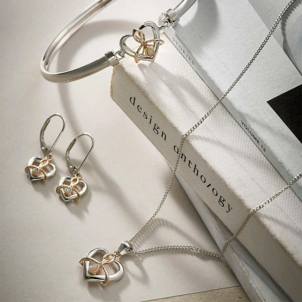 Clogau Dwynwen Opal Drop Earring - Steffans Jewellers