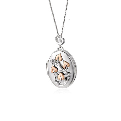 Clogau Tree of Life Diamond Locket Necklace