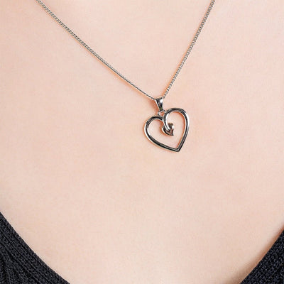 Clogau Tree of Life Heart Pendant Necklace