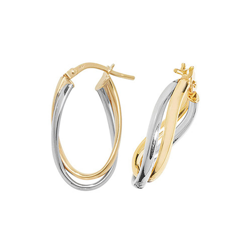 Steffans Yellow Gold Earrings