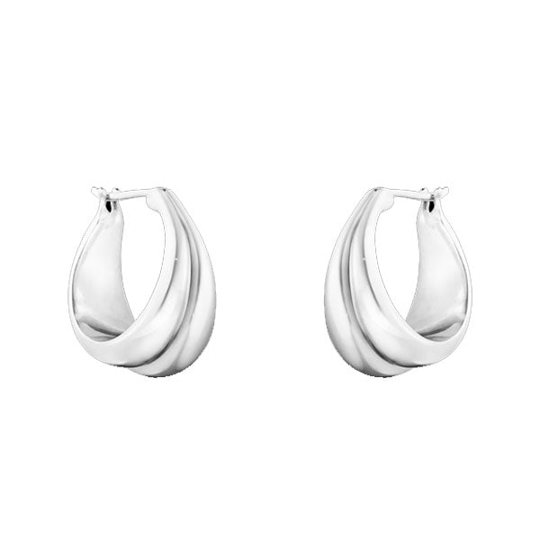Georg Jensen Sculptural Sterling Silver Stud Earrings 10017502 from ...