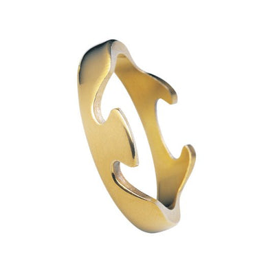 Georg Jensen FUSION End Ring 1367B Yellow Gold - Steffans Jewellers