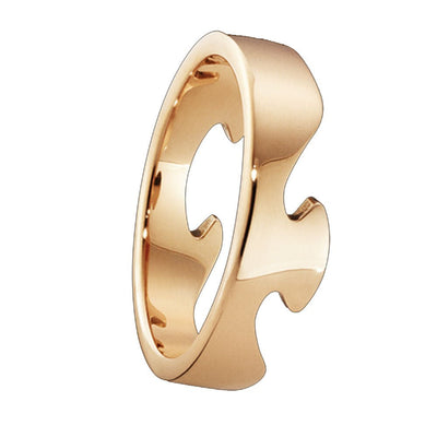 Georg Jensen FUSION End Ring 1367C Rose Gold - Steffans Jewellers