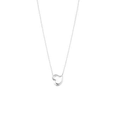 Georg Jensen LOVE Leaf Heart Necklace - Steffans Jewellers