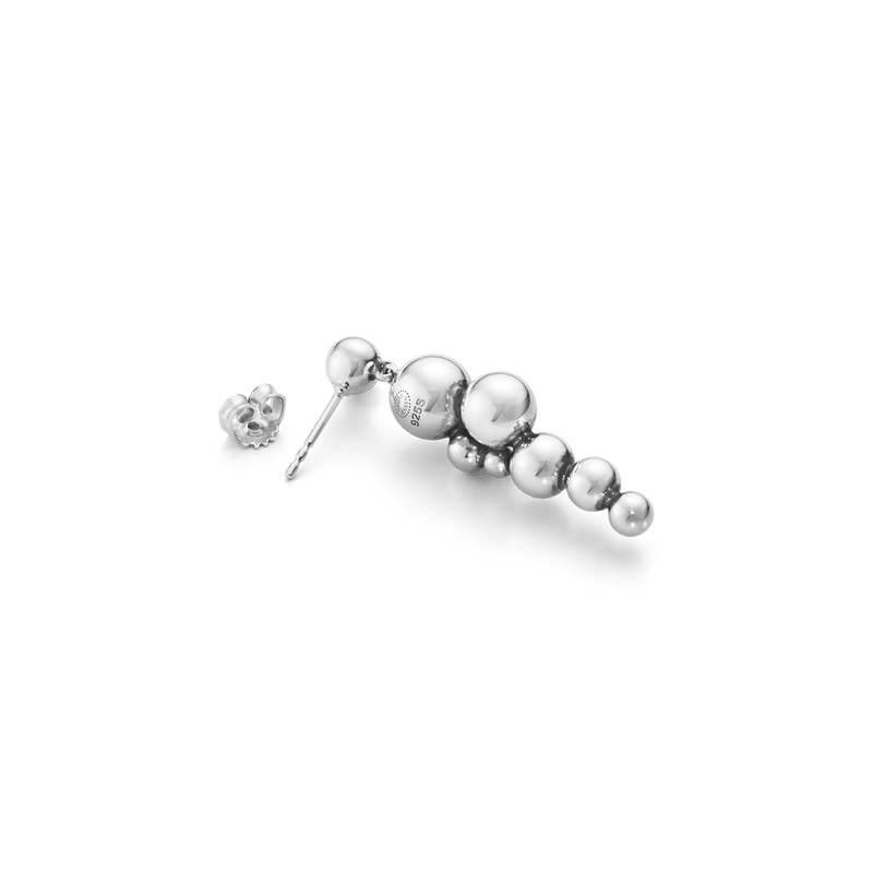 Georg Jensen MOONLIGHT GRAPES Silver 551K Earrings - Steffans Jewellers