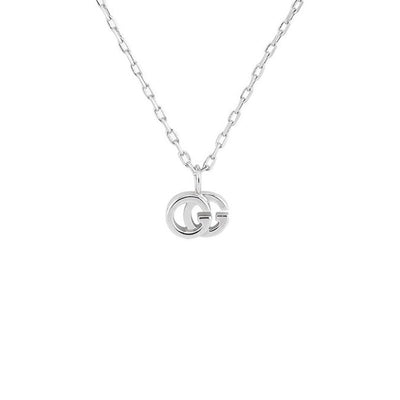 Gucci GG 18ct White Gold Diamond Necklace - Steffans Jewellers