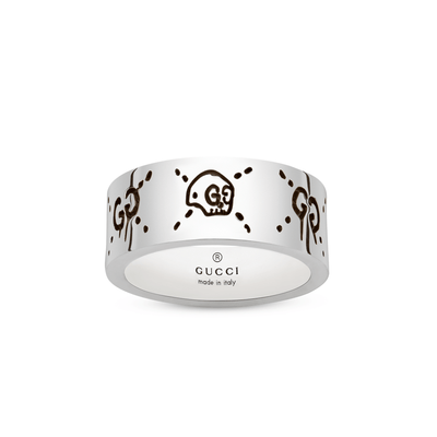 Gucci Ghost Skull Ring - Steffans Jewellers