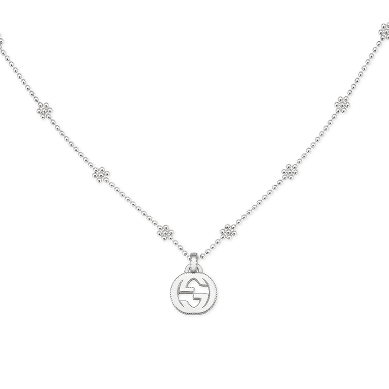 Gucci Interlocking G Flower Necklace - Steffans Jewellers