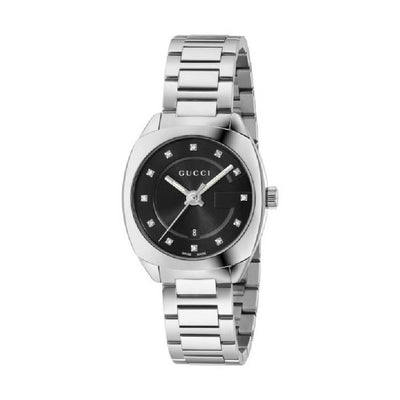 Gucci Ladies GG2570 Black Dial Watch - Steffans Jewellers