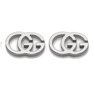 Gucci Running G 18ct White Gold Earrings - Steffans Jewellers