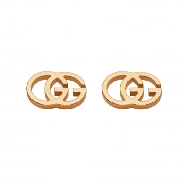 Gucci Running G Yellow Gold Earrings - Steffans Jewellers