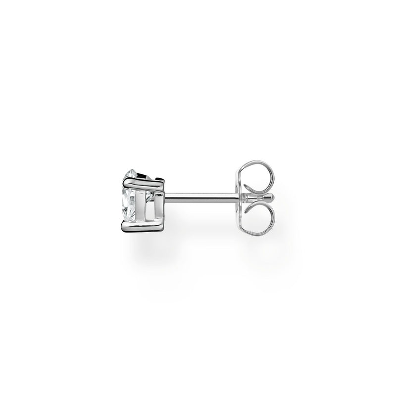 Thomas Sabo Single Ear Stud Heart Silver