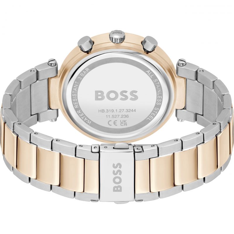 Ladies BOSS Andra Two Tone Bracelet Watch - Steffans Jewellers