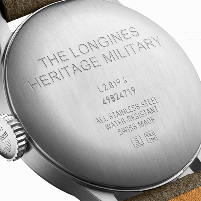 Longines 2018 Heritage Military Automatic Men's Watch - Steffans Jewellers