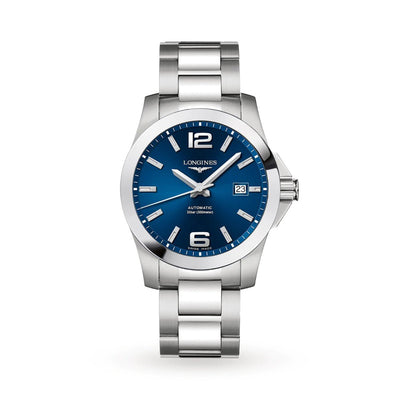 Longines Blue Dial Conquest Watch - Steffans Jewellers