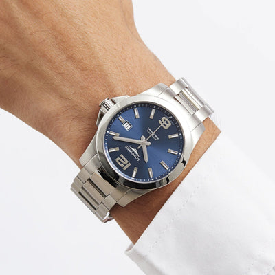 Longines Blue Dial Conquest Watch - Steffans Jewellers