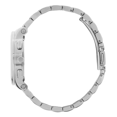 Olivia Burton Sports Luxe 38mm Multi-Function Blue & Silver Bracelet Watch - Steffans Jewellers