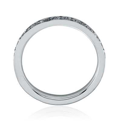 Steffans RBC Diamond Grain Set Platinum Full Eternity Ring (1.00ct)